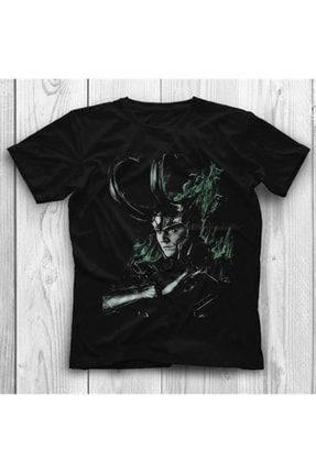 Loki Siyah Unisex Tişört T-shirt 6786WT