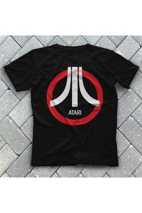Atari Siyah Unisex Tişört T-shirt 4911WT