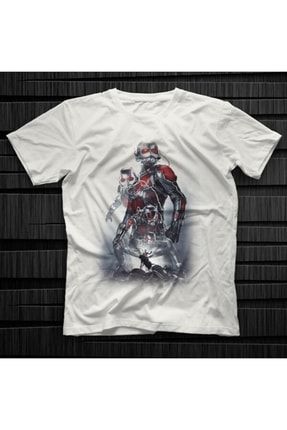 Ant-man Beyaz Unisex Tişört T-shirt 5932WT