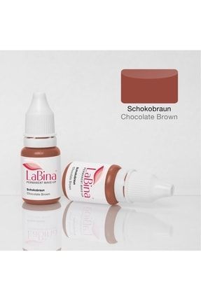Schokobraun - Çikolata Kahve Kalıcı Makyaj Boyası LaBina-15