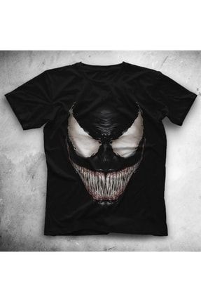 Venom Siyah Unisex Tişört T-shirt 7539WT