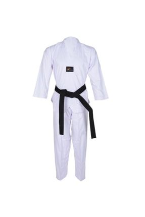Unisex Beyaz Yaka Taekwondo Elbisesi Z-BYTE006