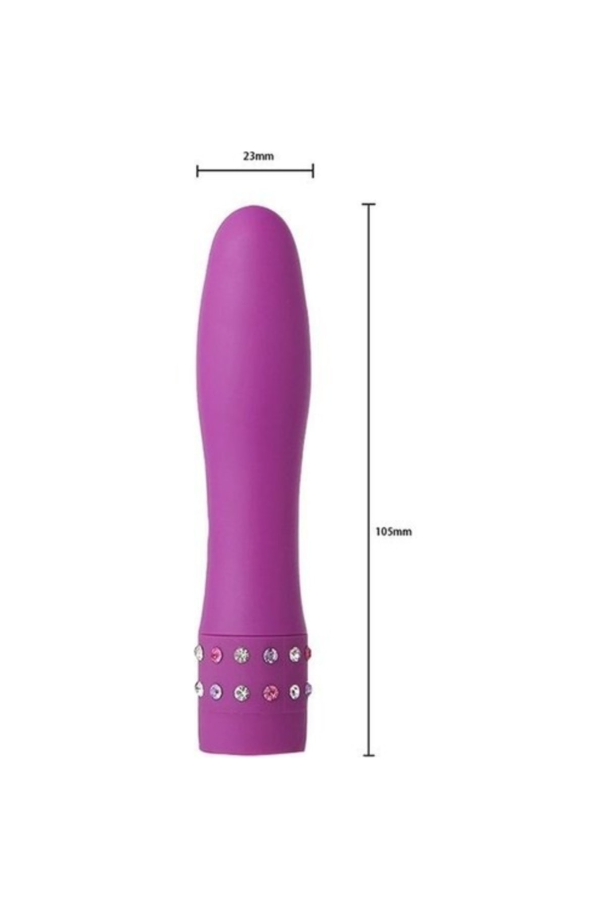 Silikon Dokuda Güçlü Ayarlanabilir Titreşimli Anal Ve Vajinal Kullanılabilen Boğumlu Orgazm Vibratör 2