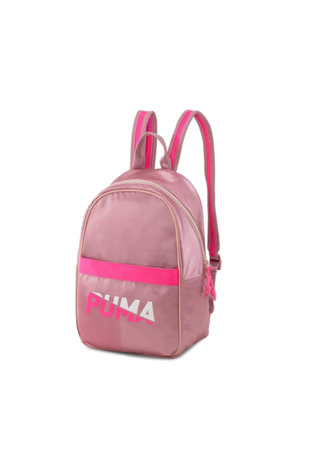 کیف Puma پوما لوازم ورزشی کوله‌پشتی پایه پایه صورتی زنانه اورجینال - تصویر 4