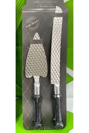 Metal Akrilik Sap 2 Li Pasta Seti 26/32cm Kabartmalı TYC00303032775