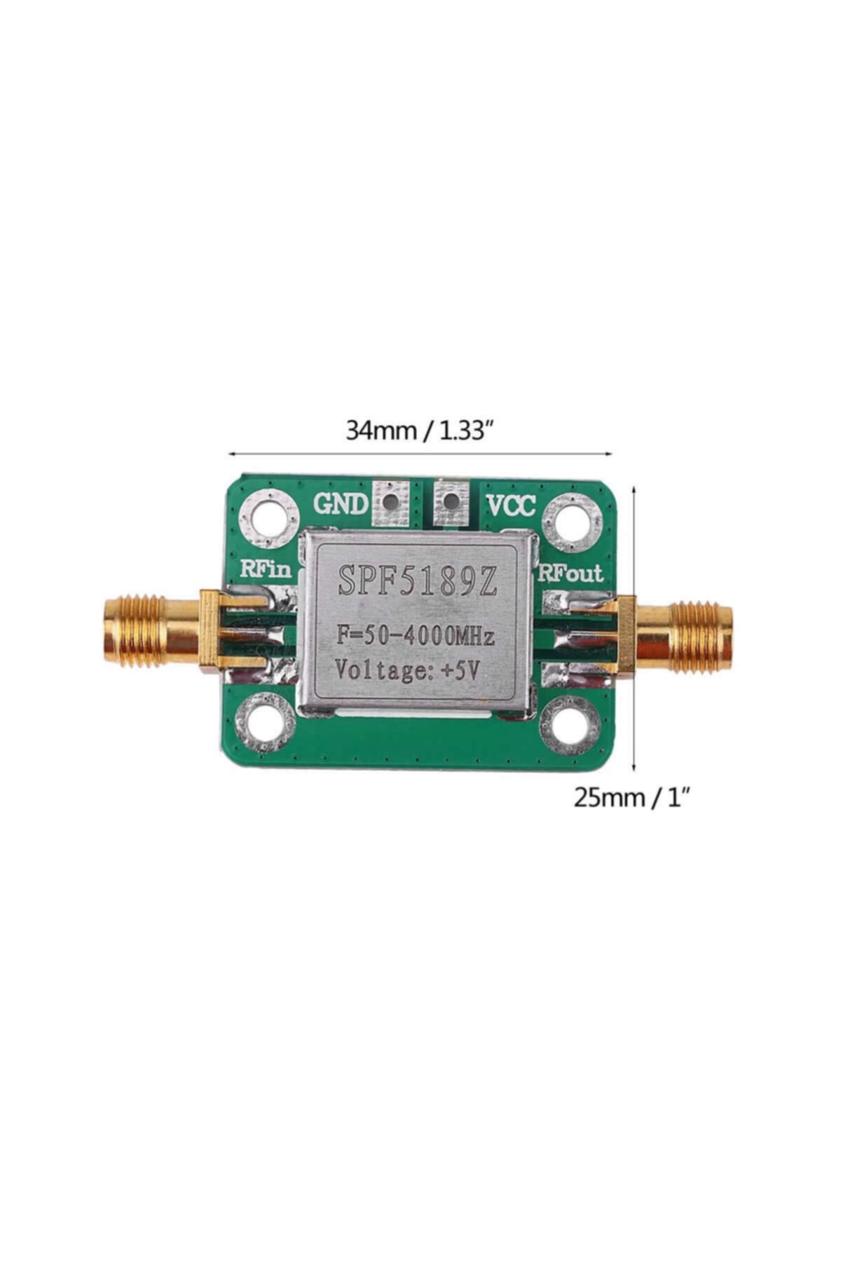 Spf5189z 50-4000 Mhz Radyo Frekans Rf Amplikatör Kuvvetlendirici