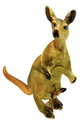 Kanguru Oyuncak Soft Yumuşak Et Malzeme 17 Cm Yavrulu Kanguru P7098S5774