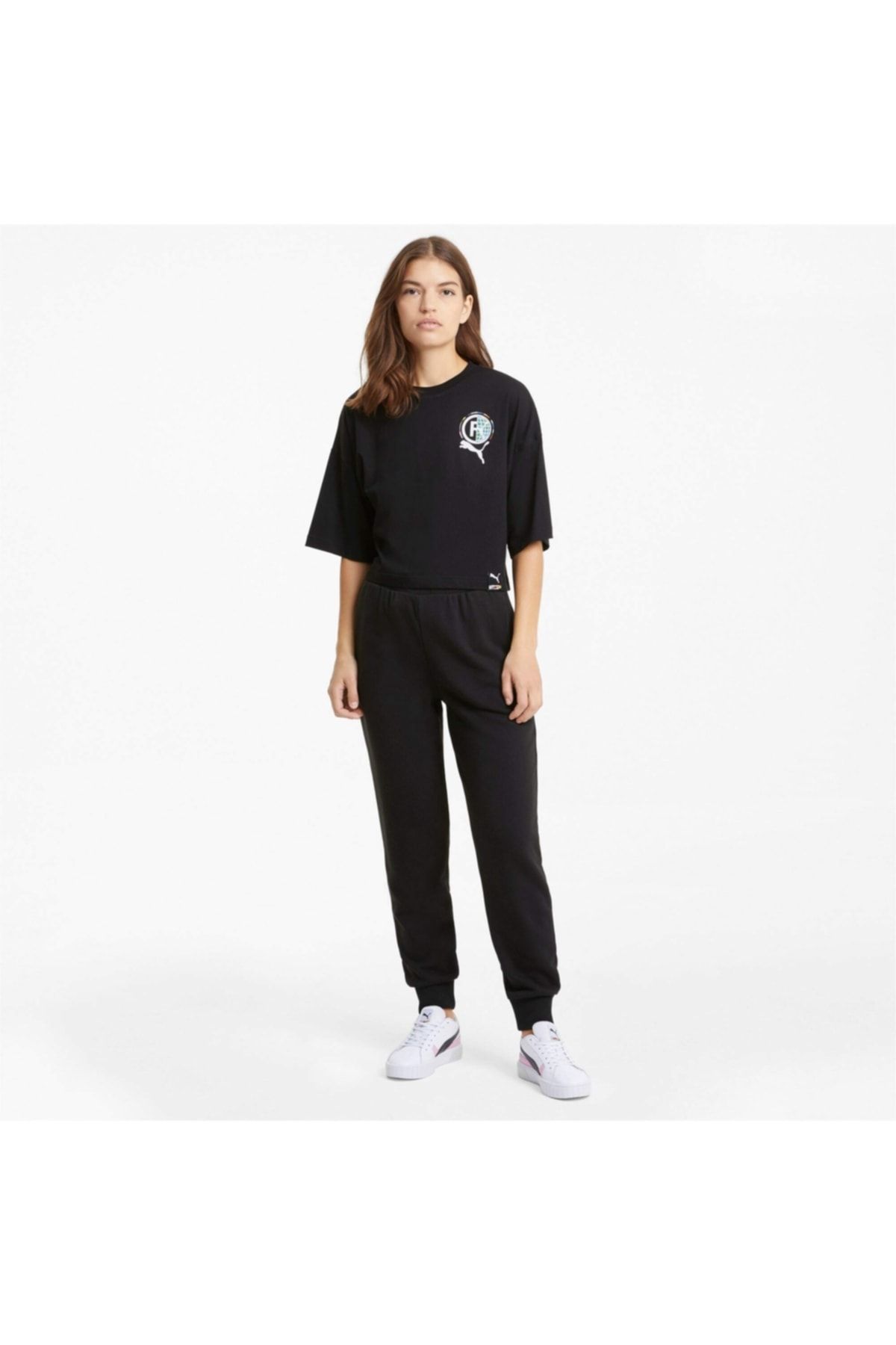 Puma Pı Graphic Tee Kadın Üst & T-shirt - 59970201