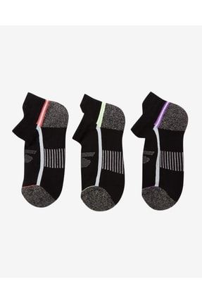 W 3 Pack Low Cut Extended Terry Socks Kadın Gri Çorap - S212337-035