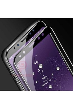 Samsung Galaxy A8 2018 Tam Kaplayan 5d Temperli Ekran Koruyucu 5D-Galaxy-A8-2018