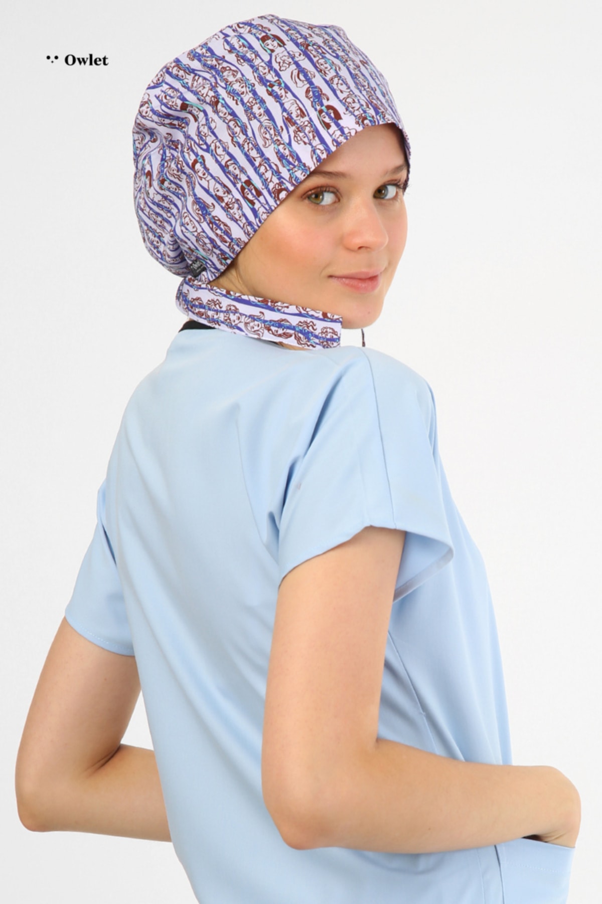 Owlet Medikal Kadınlar Temalı Cerrahi Tesettür Bone