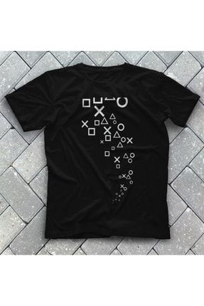 Playstation Siyah Çocuk Unisex Tişört T-shirt 5130WCT