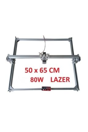 80w Lazer Makinası 50x65 Cm Işleme Alanı Lazer Cnc Kesim - Kazıma 80W