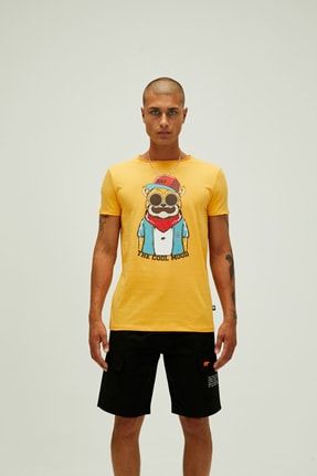 22.01.07.024-c25 Cool Dog Erkek T-shirt 22.01.07.024-C25
