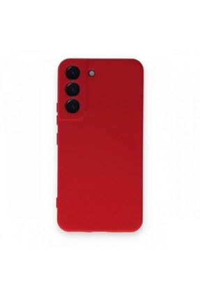 Samsung Galaxy S22 Kılıf Mara Silikon Mat Soft Korumalı Lansman Kırmızı krks67890786014
