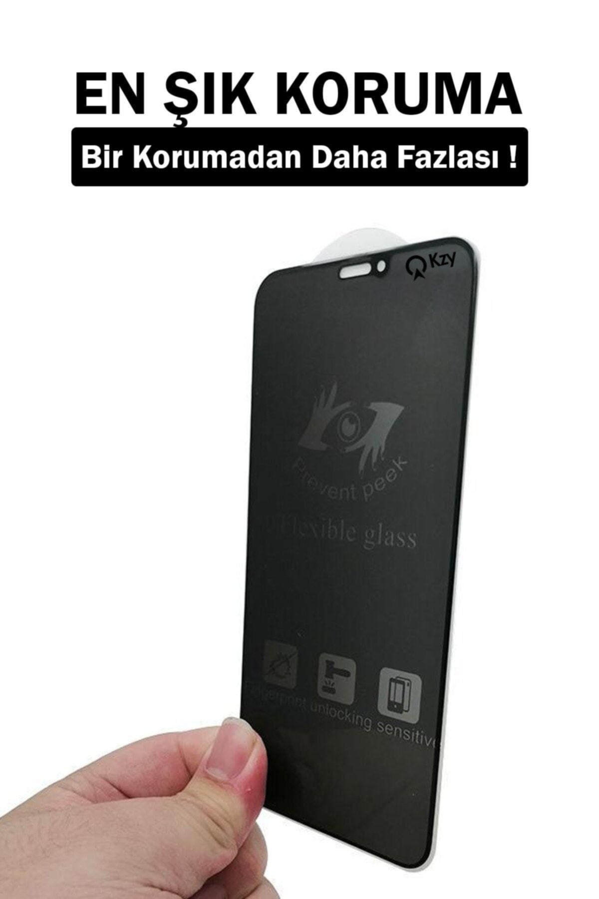 Iphone 12 Mini Uyumlu Tam Kaplayan Mat Seramik Nano Esnek Hayalet Ekran Koruyucu 4