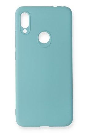 Xiaomi Redmi Note 7 Kılıf Yumuşak Renkli Ince Kamera Korumalı Silikon - Su Yeşili ahmpre-xiaomi-redmi-note-7