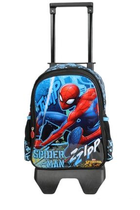 Spiderman Çekçekli Okul Çantası OYKDR2022STC005