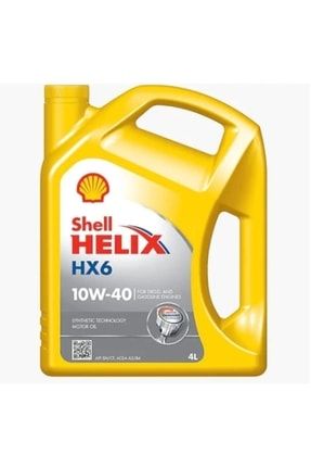 Helix Ultra Hx 6 10w/40 4lt Üretim 2022 SHELL HX 6 10W/40 4LT