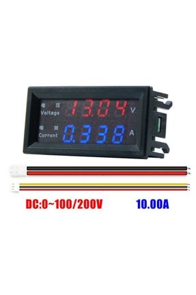 Panel Tip Dc 0-200v 10a Mv Voltmetre Ma Ampermetre M4430 DC 200V 10A Voltmetre M4430