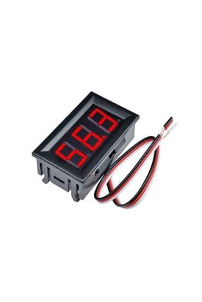 0.56 Inch Dc 0-100v Digital Kırmızı Voltmetre 3 Telli Panel Tip 0.56