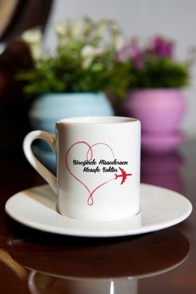 Sevgililer Gününe Özel Kahve Fincanı - Baskılı Fincan - Sevgililer Günü Hediyesi SVGLR11