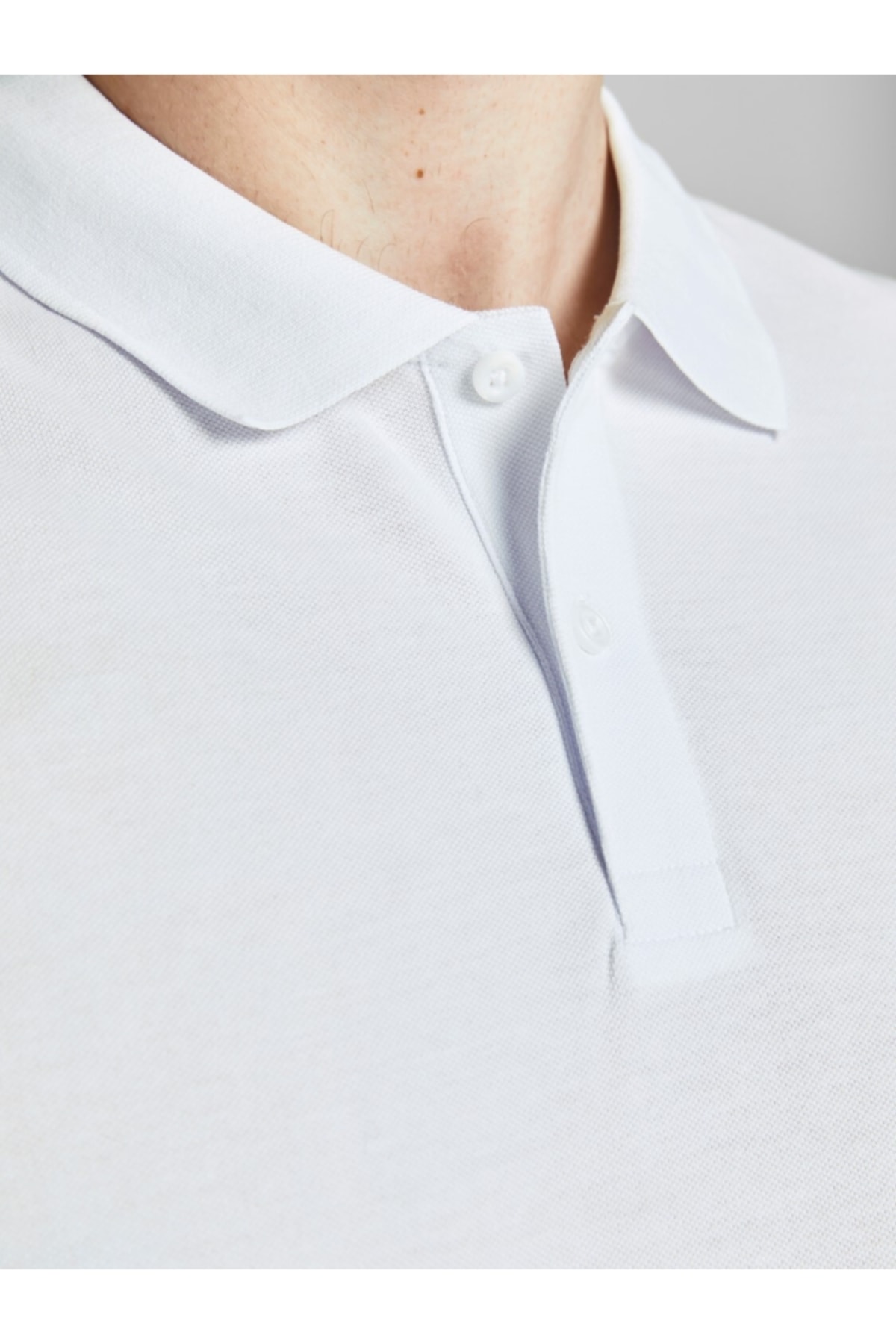پولوشرت جک اند جونز مردانه پنبه ای سفید  راسته Regular/رگولار    Regular/رگولار Daily/روزانه | Jack & Jones 12205278 - تصویر 4