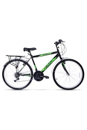Unisex Siyah Yeşil Ricardo Lüx 24 Jant Bisiklet