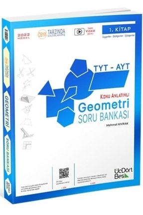 Yayınları Tyt Ayt Geometri Soru Bankası 1. Kitap 9393839