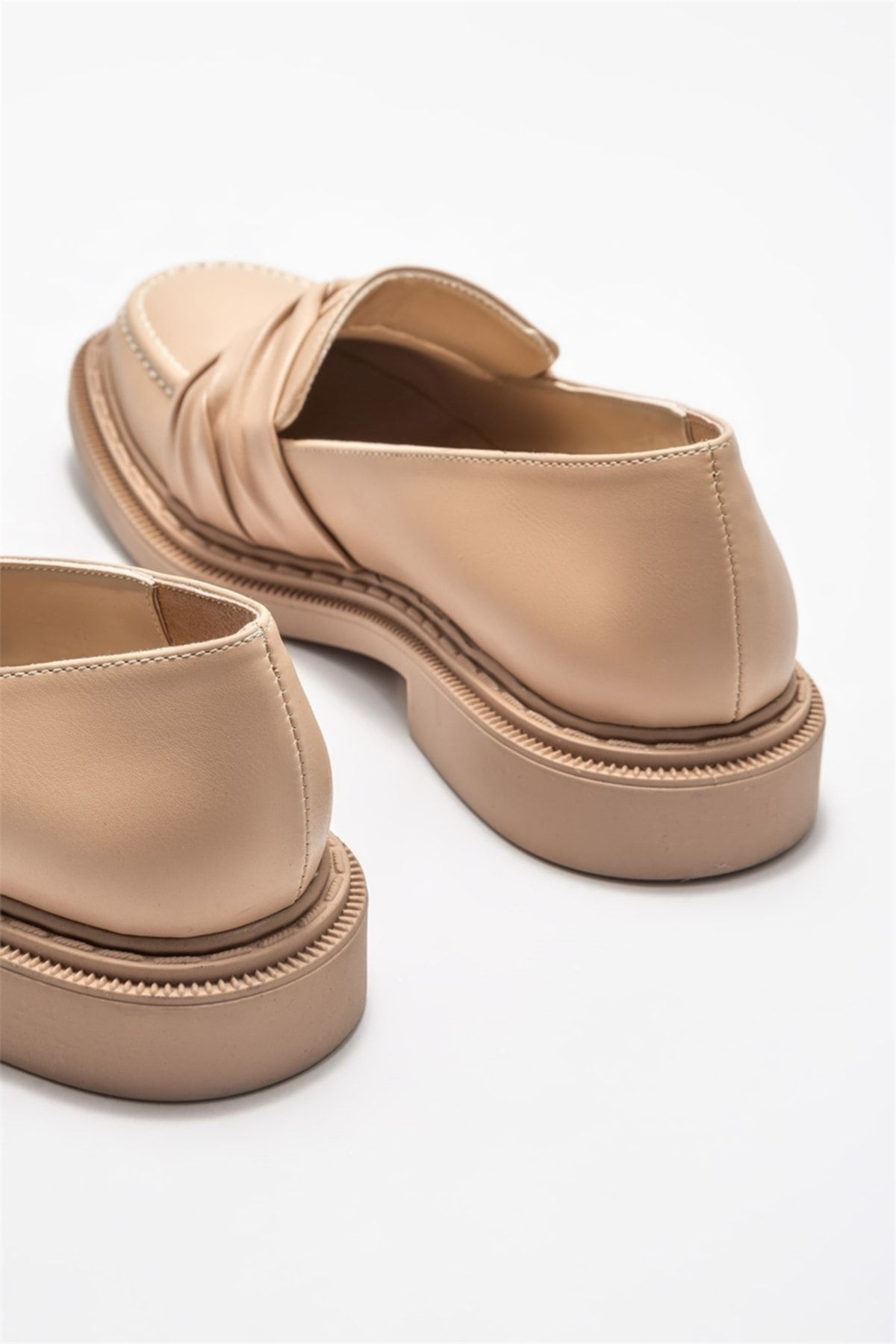 Elle Shoes Naturel Kadın Loafer ON6257