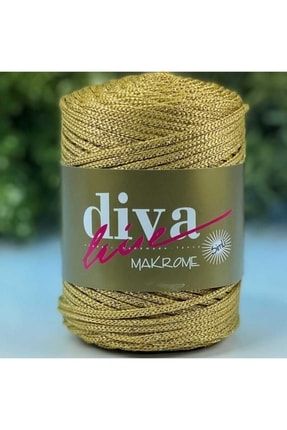 Diva Makrome Ipi Simli 50s Gold DiwaLine-DV028-2