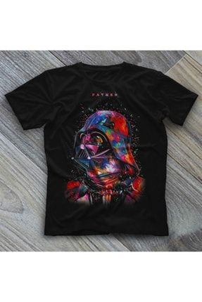 Star Wars Siyah Çocuk Unisex Tişört T-shirt 7750WCT