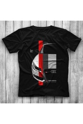 Audi Siyah Çocuk Unisex Tişört T-shirt 14278WCT