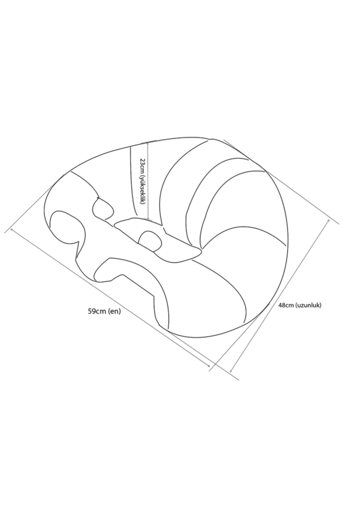 Baby Seat (support) Cushion - Gray