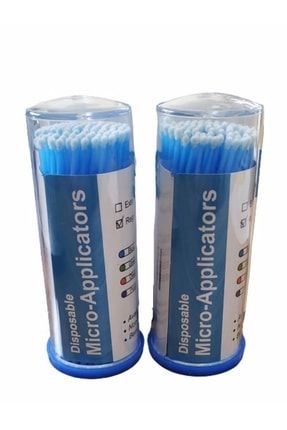 Lash Lifting Microbrush Çubukları 100'lü 2 Adet poıntlıftıng1