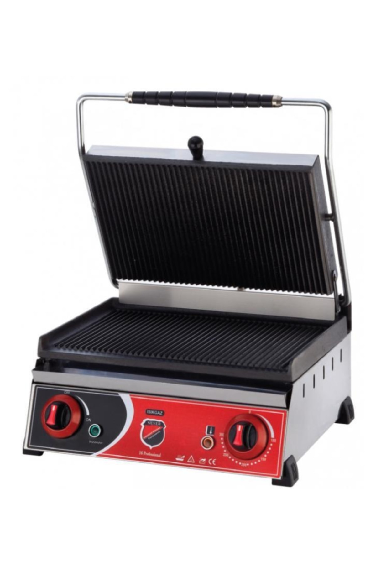 Işıkgaz Silverinox Sanayi Tipi Elektrikli Tost Makinesi 16 Dilim 2130