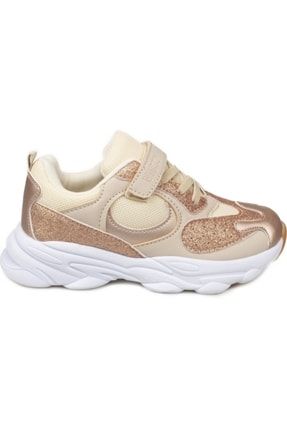 Niro Kız Çocuk Altın Spor Ayakkabı TYC00401857210
