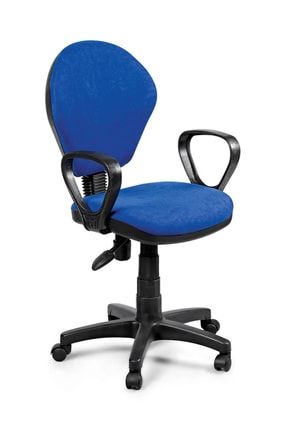Uzay Kumaş Öğrenci Çalışma Sandalyesi Bilgisayar Ofis Çalışma Koltuğu Mavi przn-dr6
