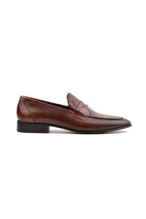 Klasik Kahverengi Kösele Taban Erkek Ayakkabı GGIC6682-KAHVE