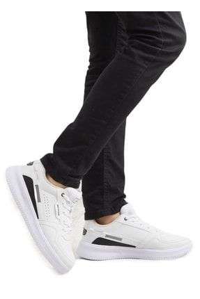 Erkek Sneaker Günlük Spor Ayakkabı 1769 Beyaz Siyah 1769-Beyaz-Siyah-v3