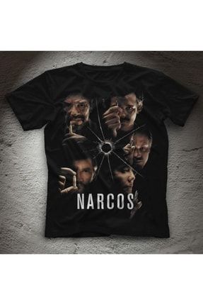 Narcos Pablo Escobar Siyah Unisex T-shirt 1538WT