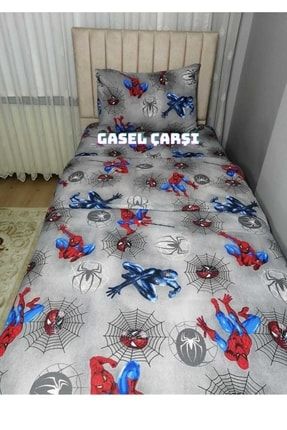 Örümcek Adam Nevresim Takımı (lastikli Çarşaf) Spiderman Spiderman01