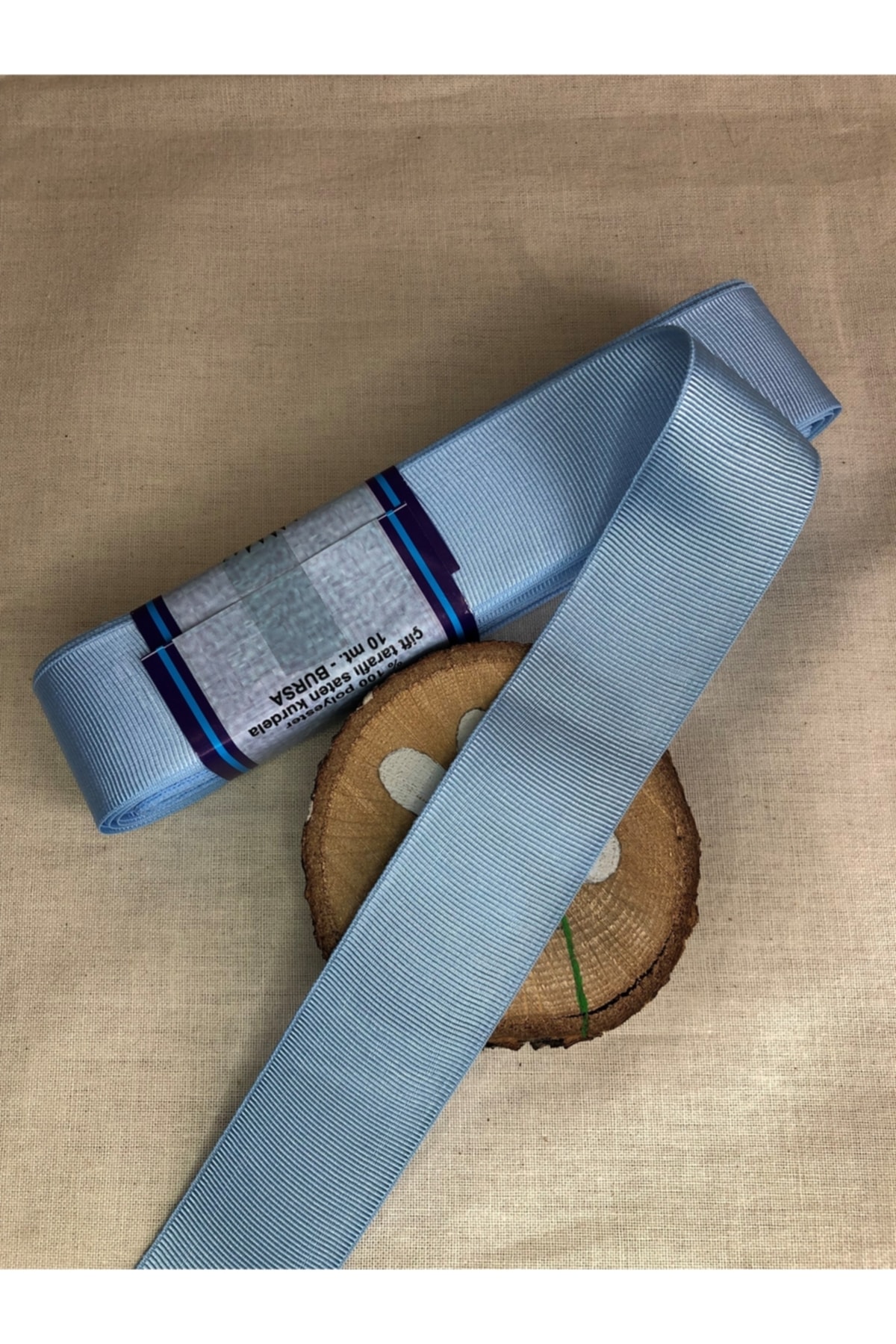 10 Meter Baby Blue Grosgrain Ribbon (3 CM EN) – Ribbon