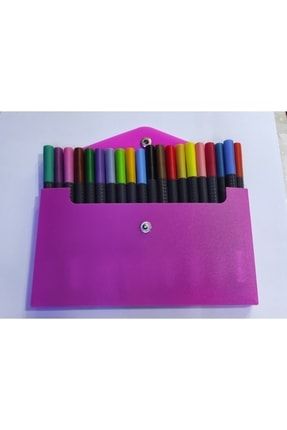 Faber-castell Grip Finepen Keçe Uç 0.4mm 20 Farklı Renk + Kalem Kutu Hed. 20 renk