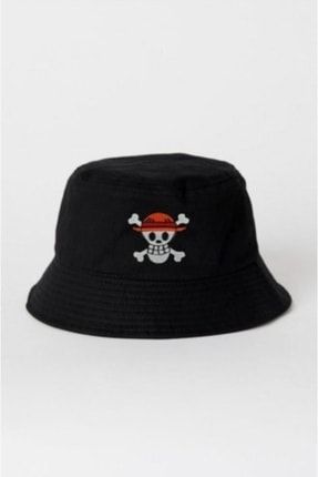 Siyah One Piece Balıkçı Şapka Bucket Hat EFBUTIK7402
