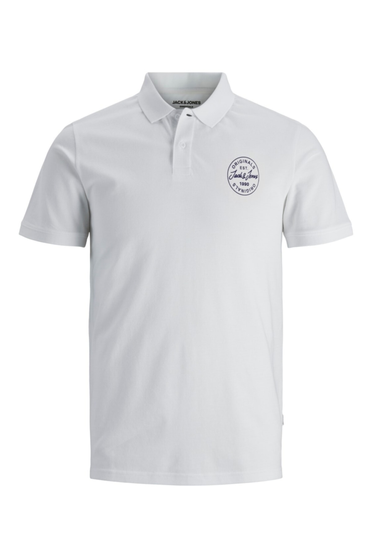پولوشرت جک اند جونز مردانه پنبه ای سفید  راسته Regular/رگولار    Regular/رگولار Daily/روزانه | Jack & Jones 12205278 - تصویر 5