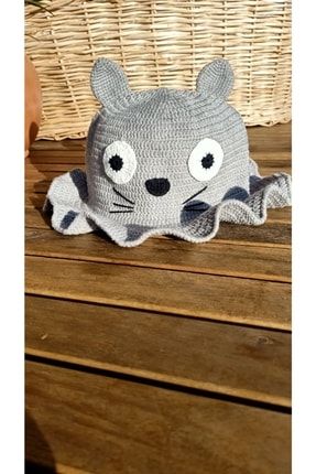 Totoro Desenli Kadın-erkek Şapkası, %100 Pamuk NFS0070