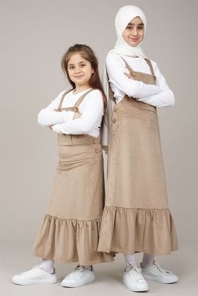 Genç Kız Pileli Jile Elbise 1018