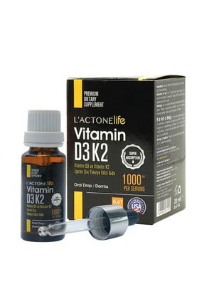 Life D3 K2 Damla Vitamin 7426984561192