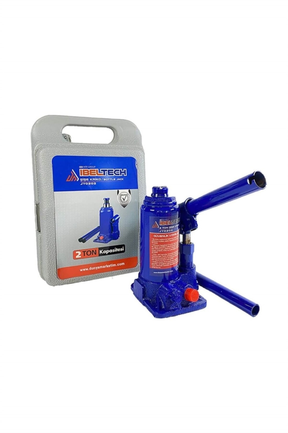 İBELTECH Çantalı Şişe Kriko 2 Ton